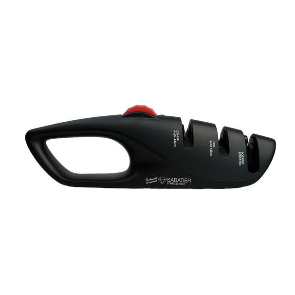 Aiguiseur de couteaux Diamant Sabatier - 5 angles - Noir