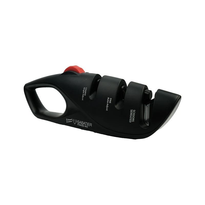 Aiguiseur de couteaux Diamant Sabatier - 5 angles - Noir