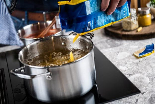 Batterie de casseroles DUCQ (Casserole ø 16 / 18 / 20 cm + Casserole ø 16 cm) + Couvercles - Casserole DUCQ avec couvercle - Aspiration descendante - Inox - ø 16 cm Inox - Set 4 pièces