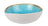 Petit bol Cosy & Trendy - Bol ovale - Laguna - 19 x 18 cm - Azzurro