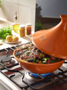 Tajine Emile Henry Flame - Terracotta - ø 32 cm / 2,5 Litres
