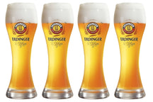 Ensemble de verres a biere Erdinger - Weizen - 500 ml - 4 pieces