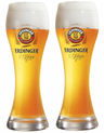 Set de verres a bière Erdinger - Verres Weizen - Weissbier - 500 ml - 2 pièces