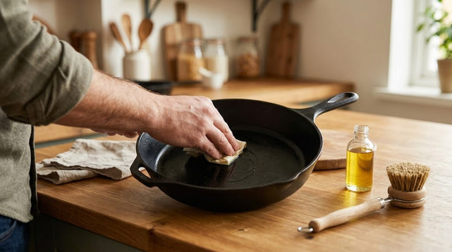 Stap 5: Gietijzer goed gebruiken en onderhouden