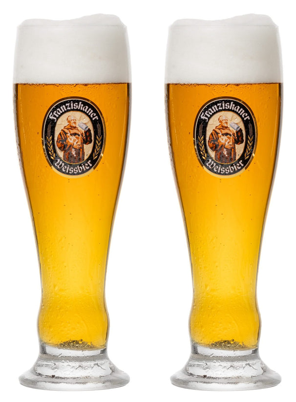 Ensemble de verres a bière Franziskaner - Verres Weizen - 50 cl - 2 pièces
