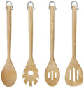Ensemble de spatules KitchenAid - Spatules en bois - Core - 4 pièces