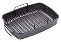 MasterClass Plat à rôtir avec grille - 40 x 28 cm - revêtement antiadhésif standard
