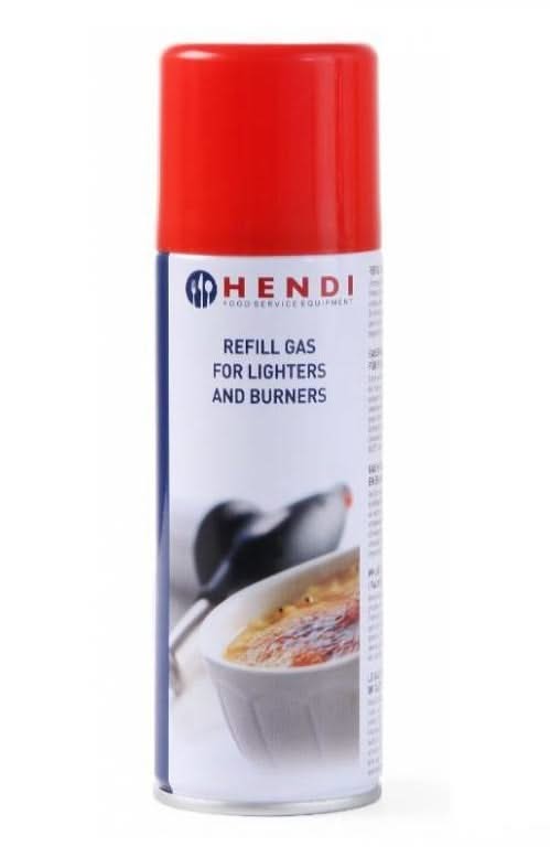 Set de recharges de gaz Hendi - Recharge butane - Hendi Gaz - 200 ml - 4 pièces