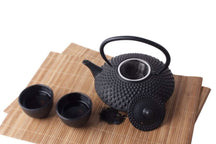 Théière Cookinglife Arare avec filtre inox - Fonte noire - 1.2 litre