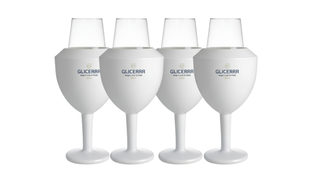 Ensemble de verres a vin Glicerrr - Refroidisseur - Basic - 300 mm - 4 pieces