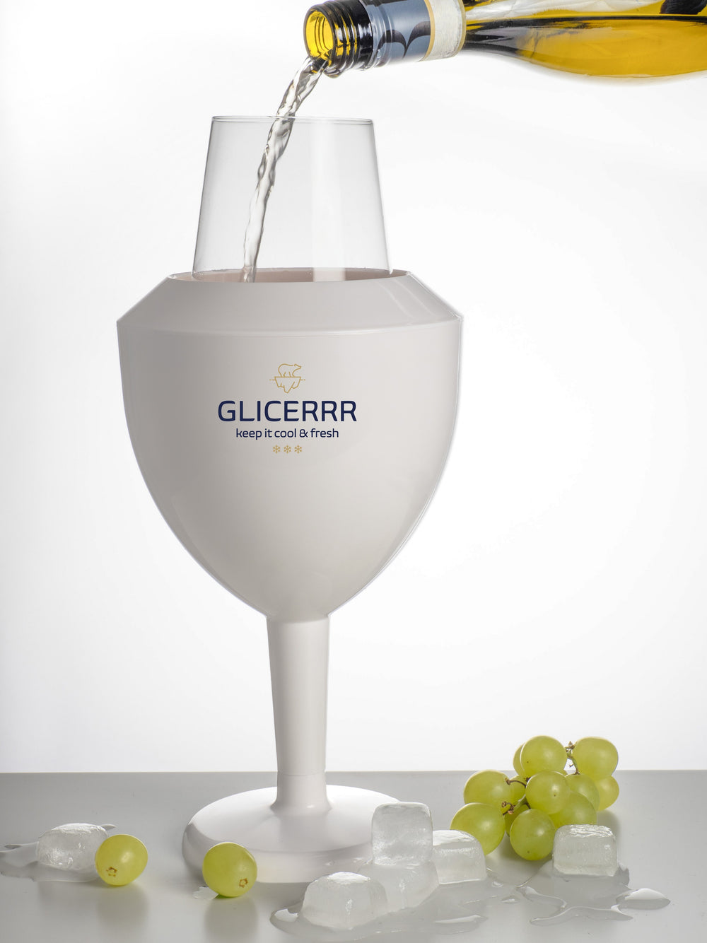 Ensemble de verres a vin GLICERRR - Refroidisseur - Basic - 300 mm - 2 pièces