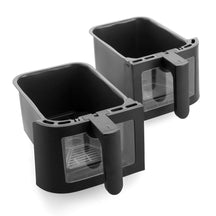 Friteuse à air GreenPan Bistro Dual Zone - Noir - 8 litres (2 x 4 litres) - Sans PFAS