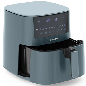 Friteuse à air GreenPan Bistro XXL - Smokey Blue - 7.2 Litre - Sans PFAS