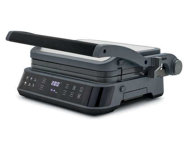 GreenPan Contactgrill Advanced Grill Digitaal - Omkeerbare Grill- en Bakplaten - Grijs