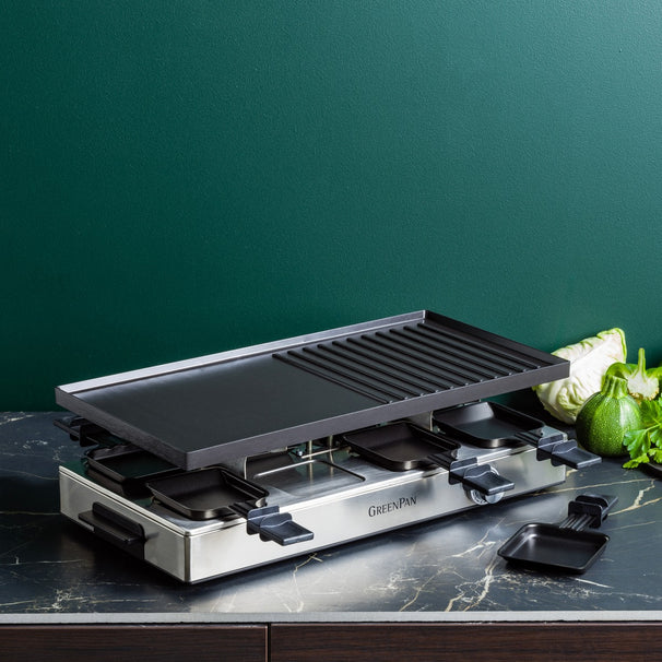 GreenPan Gourmetstel Chef's Collection - 8 personen - 1700 W - Keramische anti-aanbaklaag
