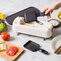GreenPan Gourmetstel Silhouette Connect Gourmet Cream White - koppelbaar - sfeerbeeld 3