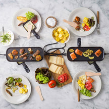 GreenPan Gourmetstel Silhouette Connect Gourmet Oxford Blue - koppelbaar - bovenaanzicht