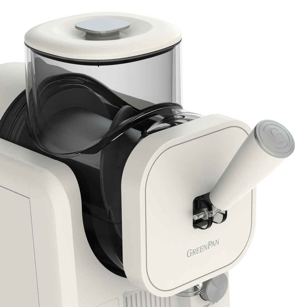 GreenPan Machine à glace Frost - Blanc - Glaces à l'Italienne et boissons glacées - 1,8 litre
