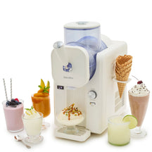 GreenPan Machine à glace Frost - Blanc - Glaces à l'Italienne et boissons glacées - 1,8 litre
