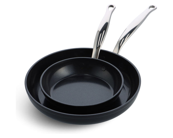 Set de poêles GreenPan Barcelona Pro 2 pièces - ø 20 & 28 cm - revêtement antiadhésif céramique