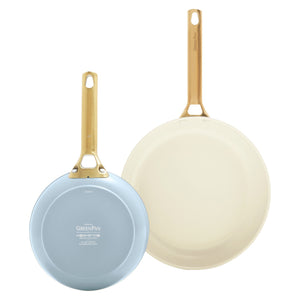 GreenPan Koekenpannenset Padova Reserve Light Blue ø 20 & 26 cm