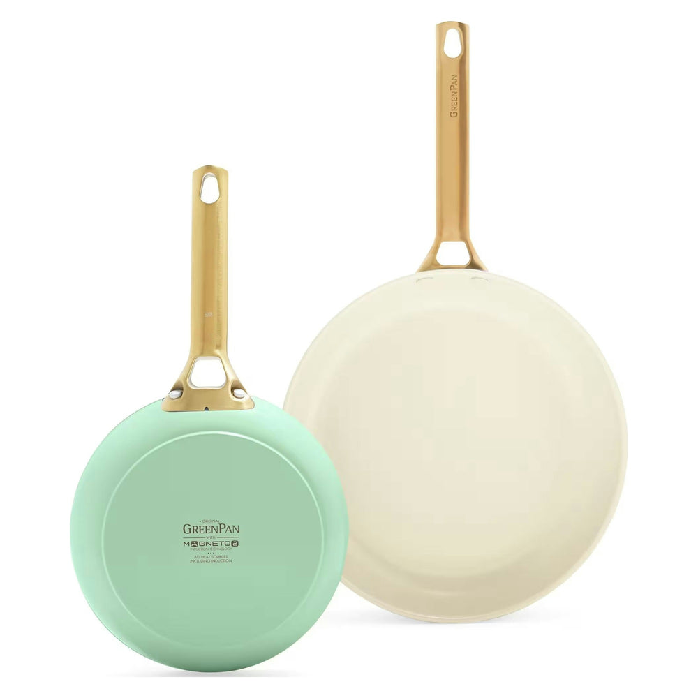 GreenPan Koekenpannenset Padova Reserve Mint Green ø 20 & 26 cm