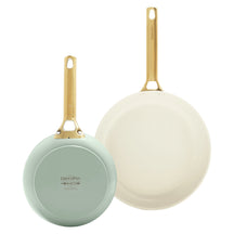 GreenPan Koekenpannenset Padova Reserve Mint Green ø 20 & 26 cm - vooraanzicht