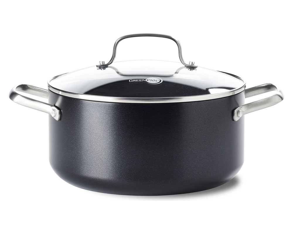 GreenPan Kookpan Copenhagen Zwart ø 20 cm / 3.3 Liter