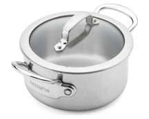 GreenPan Kookpan met deksel Première 5PLY RVS ø 16 cm / 1.58 Liter