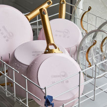 GreenPan Pannenset Padova Reserve Blush Pink 6-delig - sfeerbeeld 3