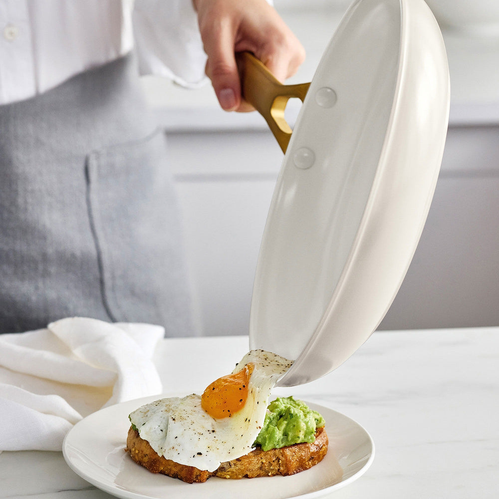 GreenPan Pannenset Padova Reserve Pro 2.0 Cream 5-delig - in gebruik 1