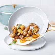 GreenPan Pannenset Padova Reserve Smokey Blue 7-delig - sfeerbeeld 3