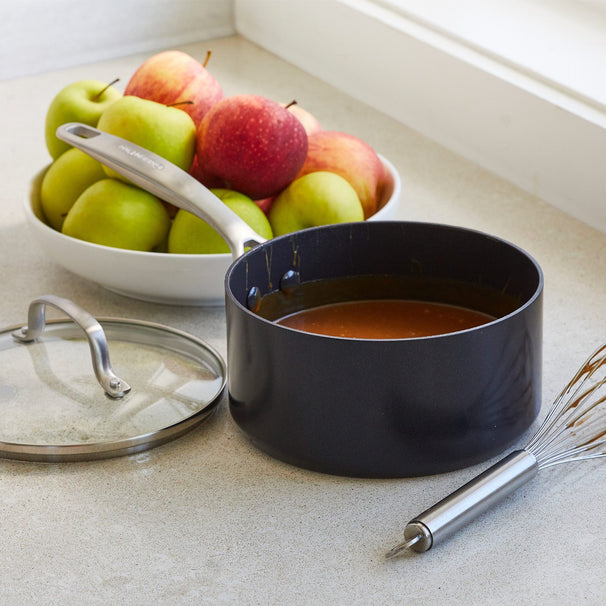 Casserole GreenPan Copenhagen Noir ø 18 cm / 2,1 Litres - revêtement antiadhésif céramique