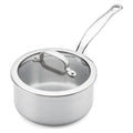 GreenPan Steelpan met deksel Première 5PLY RVS ø 16 cm / 1.58 Liter