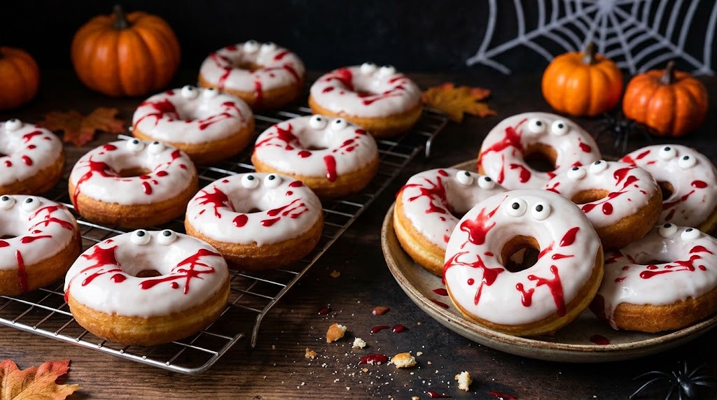 Des donuts spectrales qui feront sursauter vos invités et les régaler