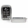 Plateaux de cuisson en aluminium Cookinglife Grill BBQ / Plateau de cuisson pour barbecue - 22 x 26 cm - 15 pièces