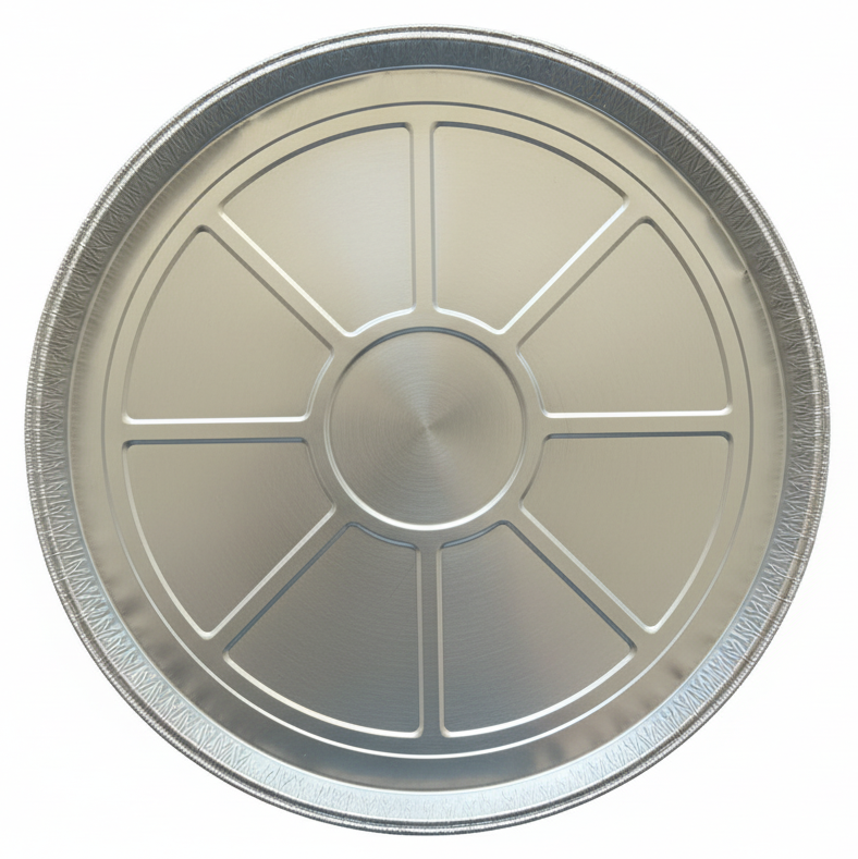 Plateaux de cuisson en aluminium Cookinglife Grill BBQ / Plateau de cuisson pour barbecue ø 33 cm - 15 pièces