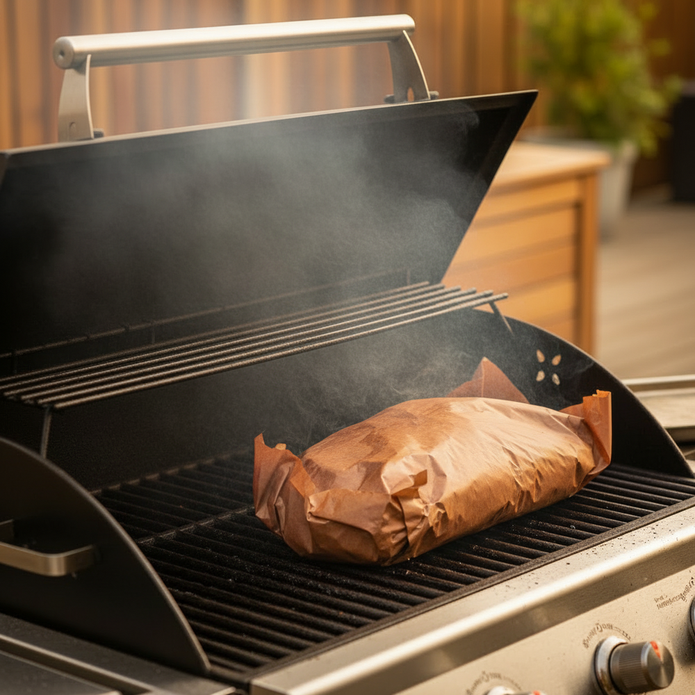 Set de papier à boucher Grill Fanatics - non-blanchi - 61x100 cm - 10 pièces