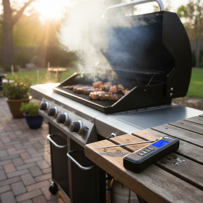 Thermomètres et instruments de mesure pour barbecue