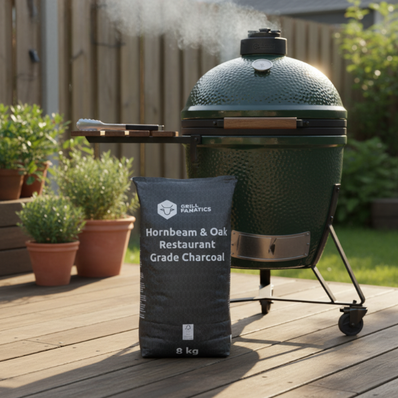 Charbon de bois Grill Fanatics - Charme et chêne - Restaurant - 8 kg