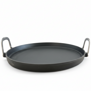 Plancha Grill Fanatics - Plaque à griller - en fonte - Noir - 36 cm