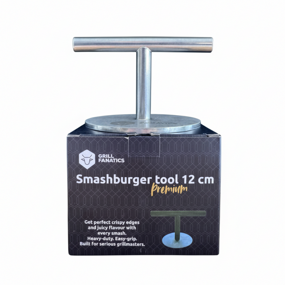 Grill Fanatics Presse à burger - Presse à smashburger - Série Standard - 12 cm