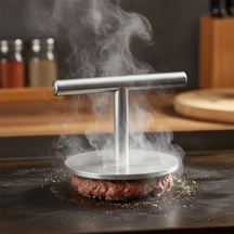 Grill Fanatics Presse à burger - Presse à smashburger - Série Standard - 12 cm