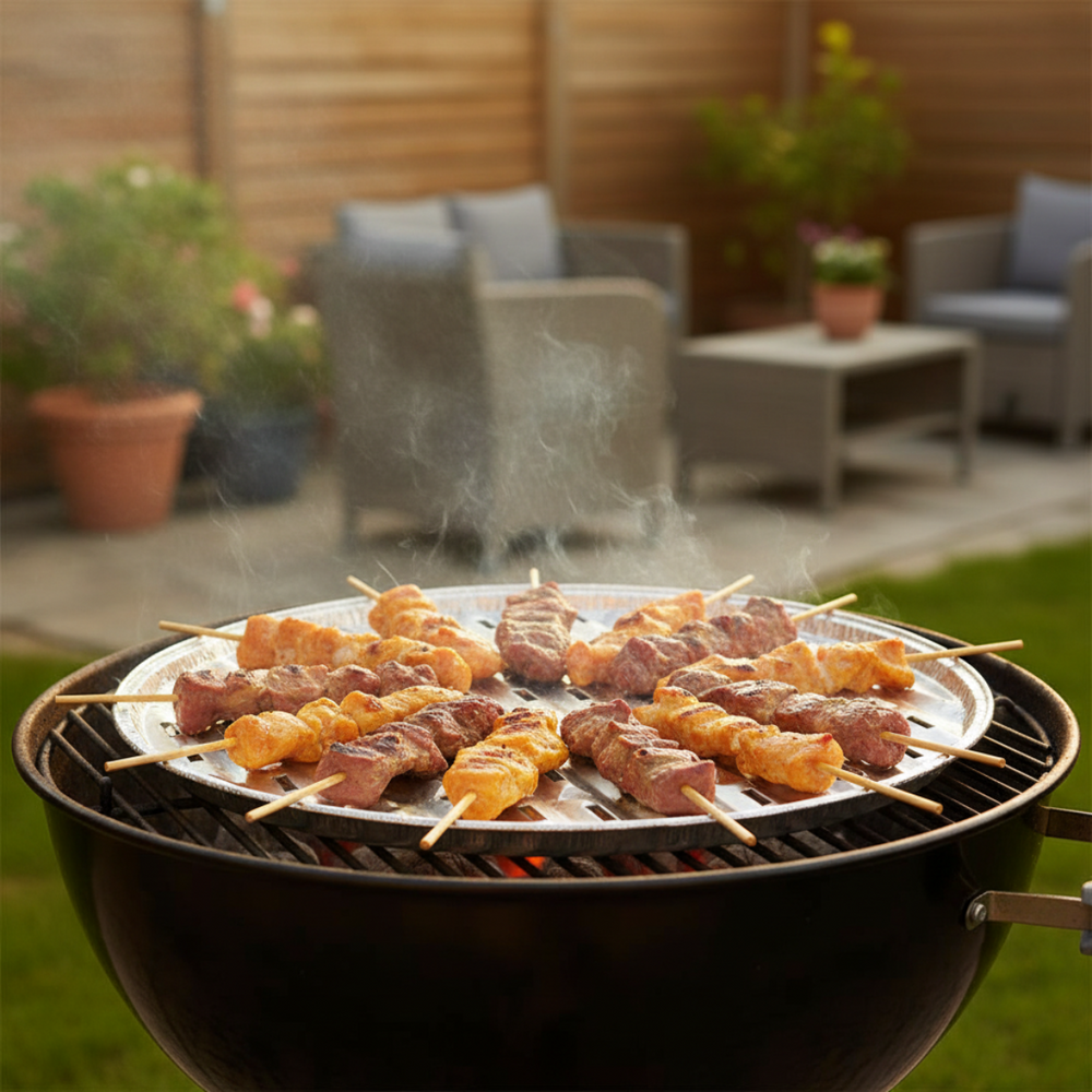 Bol à griller pour barbecue Cookinglife Grill / Plateau à griller pour barbecue ø 34 cm - 15 pièces