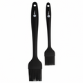 Pinceaux à barbecue/à pâtisserie Cookinglife - Silicone - Lot de 2 - 21 et 25 cm