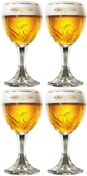 Ensemble de verres à bière Grimbergen - Verres à pied - 330 ml - 4 pièces