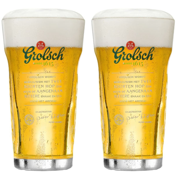 Verres à bière Grolsch Craft - 250 ml - 2 pièces
