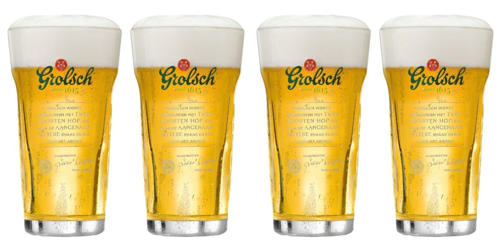 Verres à bière Grolsch Craft - 250 ml - 4 pièces