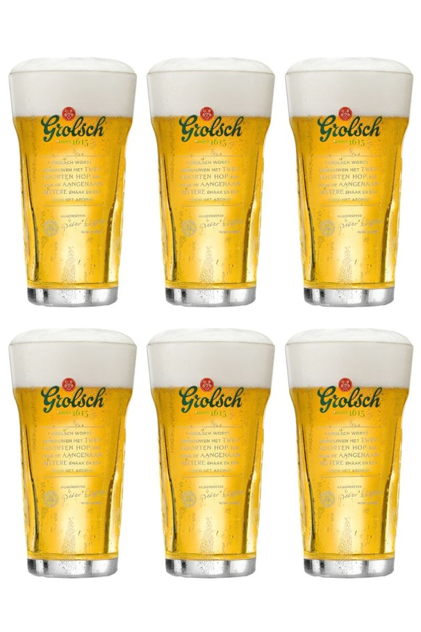 Verres à bière Grolsch Craft - 250 ml - 6 pièces