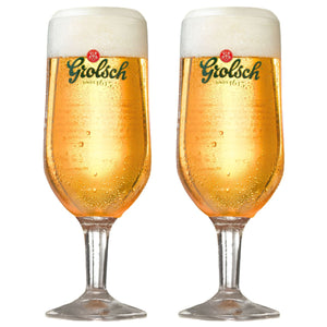 Verres à bière sur pied Grolsch Classic - 250 ml - 2 pièces